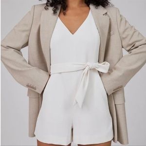WILFRED | “Ecoulement” Romper In Cream